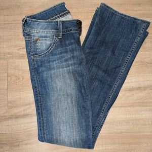 Hudson Wide Leg Denim Jeans Size 26